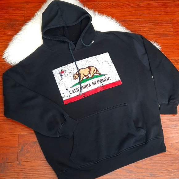 Passion1 Tops - California Republic Hooded Sweatshirt